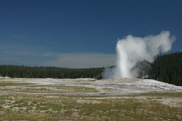 old faithful yellowstone