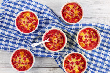  classic French berry vanilla homemade dessert