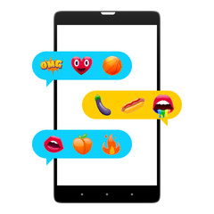 Mobile Messages with Fantastic Smile Emoticons