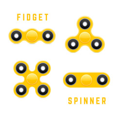Hand Fidget Spinner Toy. Stress and Anxiety Relief