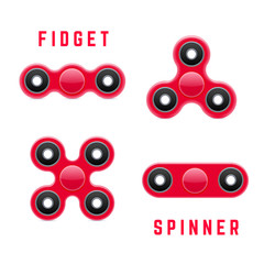 Hand Fidget Spinner Toy. Stress and Anxiety Relief