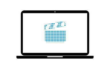 Pixel Icon Laptop - Filmklappe