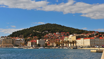 Split waterfront and Marjan city park