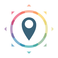 buntes Symbol - Position