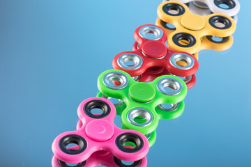 Group fidget spinner stress relieving toy colorful