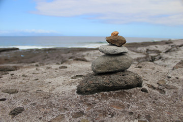 Cairns en Playa Paraíso, Tenerife
