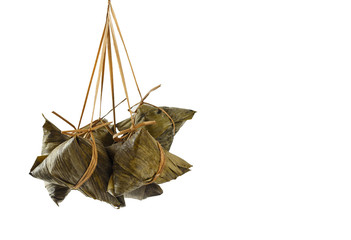 Close up of Zongzi