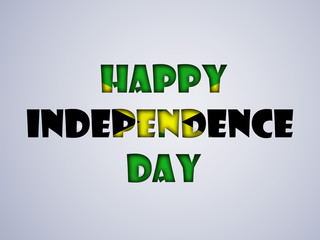 illustration of Jamaica Independence Day background  6th of August 