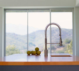 Contemporary Kitchen Design Interior. Luxury kitchen