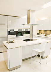 Contemporary Kitchen Design Interior. Luxury kitchen