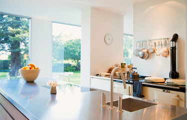 Contemporary Kitchen Design Interior. Luxury kitchen
