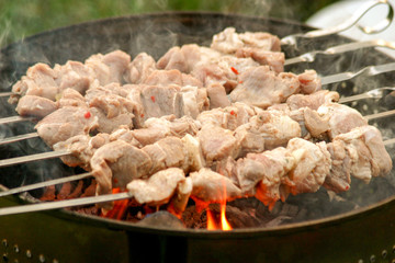 Meat barbecue