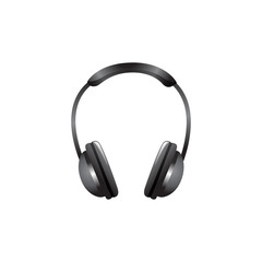 headphones . Vector Illustration Isolated on White Background