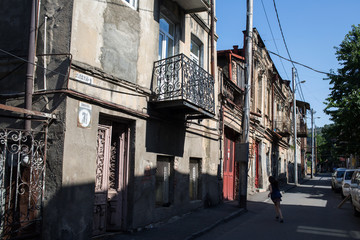 Street in old Tbilisi, Georgia