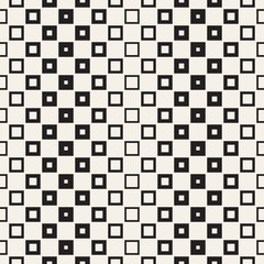 Repeating Geometric Rectangle Tiles.  Vector Seamless Pattern.