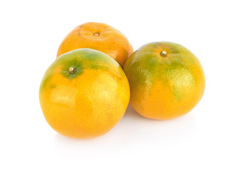 orange isolated on white background