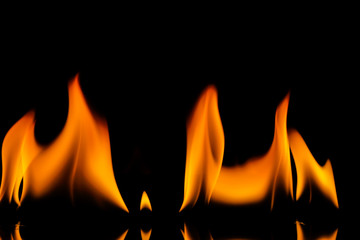 Fire flames background