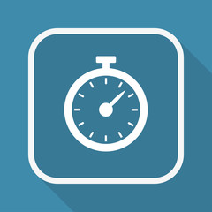 App Button mit Schatten - Stoppuhr