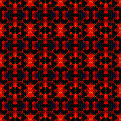 Vector seamless pattern. Modern stylish texture. Small circles form minimalistic ornament.