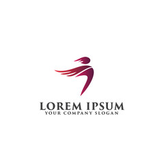 Fototapeta premium luxury people logo design concept template