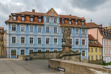 Obraz premium Untere Brucke (Lower bridge), Bamberg, Germany