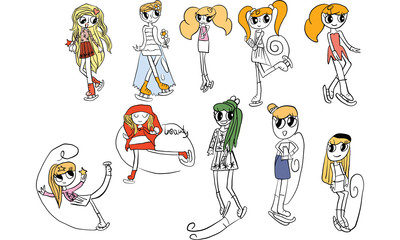 Fototapeta premium kid art