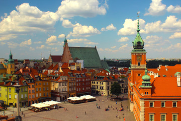 The Central square in Warsaw. Old town. - 164292665