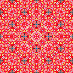 Mosaic endless pattern.