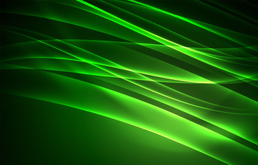 Vector polar lights concept background