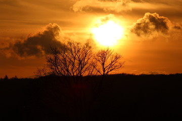 Fototapeta premium Coucher de soleil