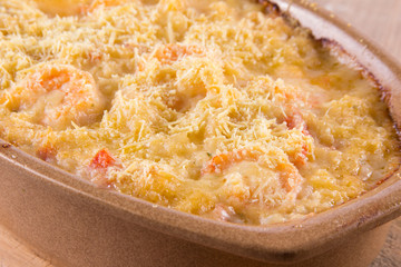 Shrimp Risotto with cheese