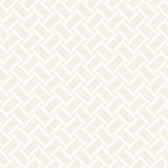 Crosshatch vector seamless geometric pattern. Crossed graphic rectangles background. Checkered motif. Seamless subtle texture of crosshatched lines. Trellis simple fabric print.