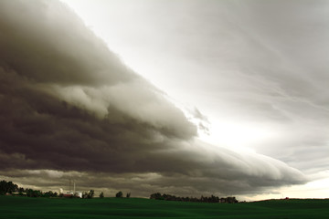 Fototapeta na wymiar Prairie Storm