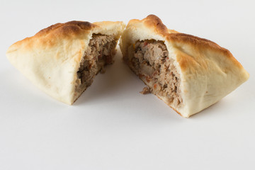 Arabic esfiha. Manakish