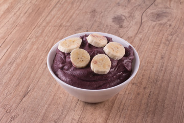 Brazilian Acai Into a Bowl