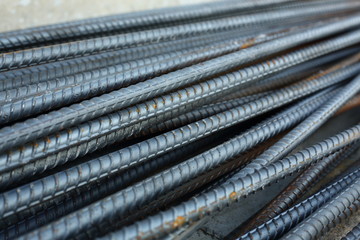 rebar steel reinforcing rod bar in construction industry