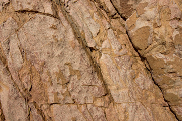 Naklejka na ściany i meble brown rock background stone surface texture