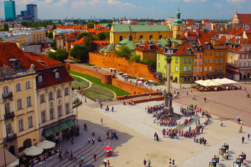 The Old Warsaw. Central square - 164307627