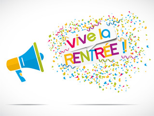 mégaphone : vive la rentrée !