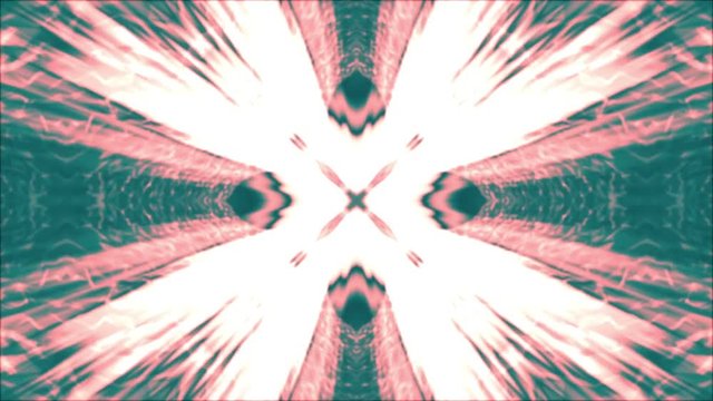 Kaleidoscope motion background. Seamless loop. 4K animation rendered at 32-bit depth.