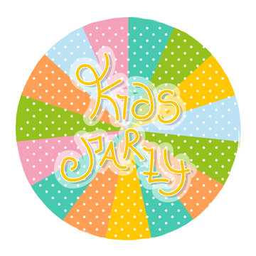 Banner design kids party