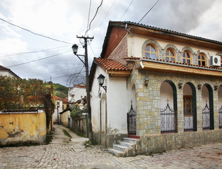 Christian church in Pogradec. Albania