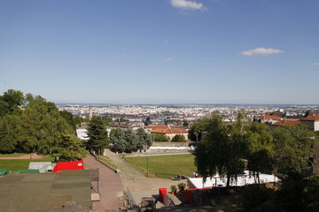 Paysage urbain à Lyon