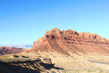 Rock formations in Utah - Nevada road trip