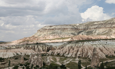 View of Cappadocia in Turkey