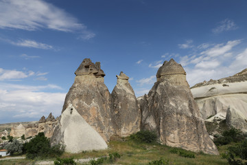 Rock Formations in Pasabag Monks Valley, Cappadocia