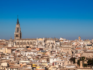 Detail of Cathedral of  Toledo, Spain