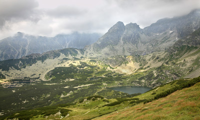 Naklejka na ściany i meble Tatra Mountains near Zakopane. Poland