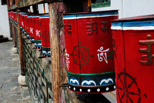 Au temple mongole