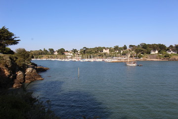 Fototapeta premium Port de plaisance de Pornic (France) - 14 july 2017